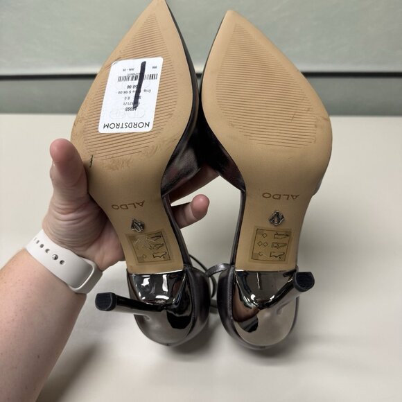 Aldo Aurelina Ankle Strap Pointed Toe Pump - Picture 6 of 8